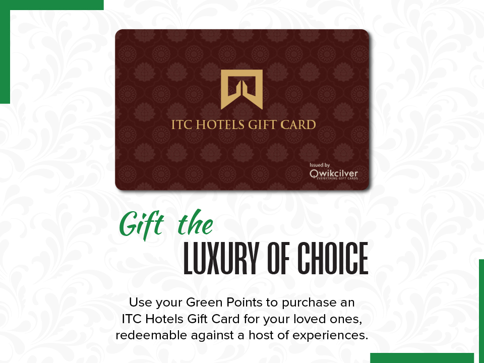 ITC Hotels Gift Card ITC Hotels