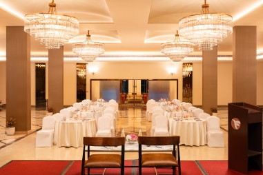 Meetings and Weddings - 381 x 254 - Ailanthus Banquet Setup Picture 1