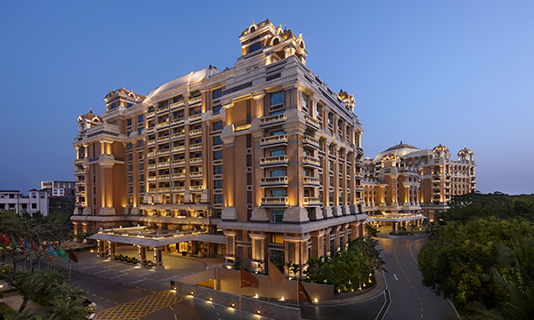 exterior-dusk-itc-grand-chola