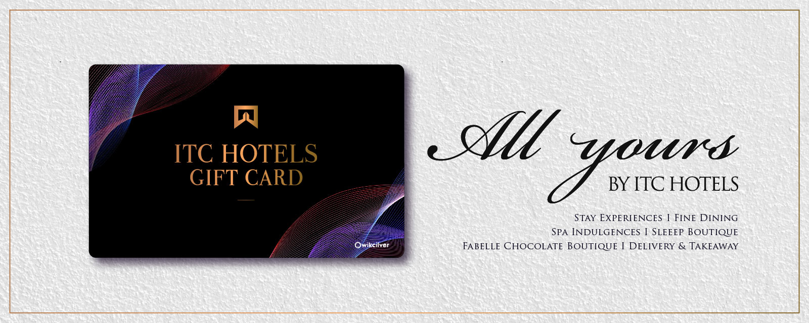 ITC Hotels Gift Card ITC Hotels