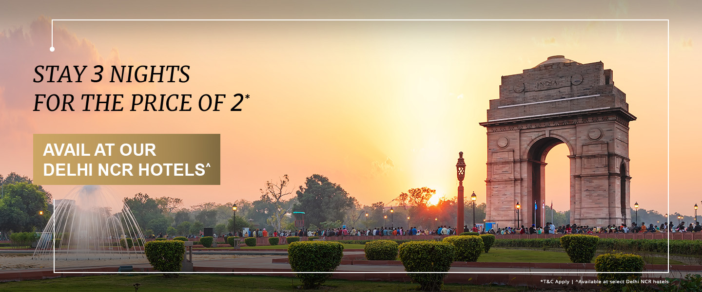 New Delhi Pay for 2 Night Stay for 3