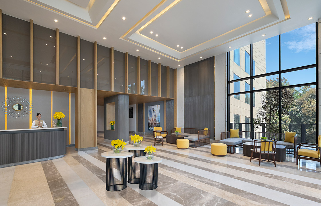 Lobby Welcomhotel in Delhi